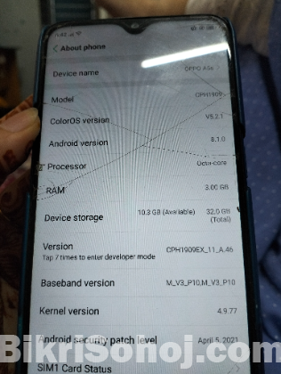 Oppo A5s( used)